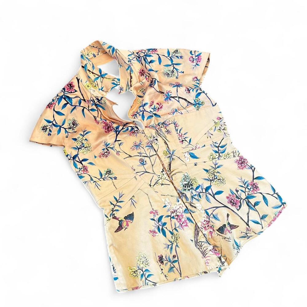 Rare roberto cavalli floral print